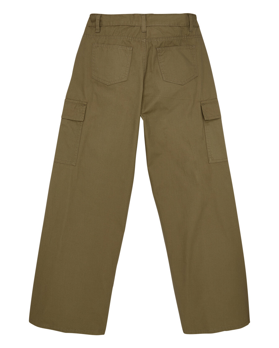 Cargohose in Khaki