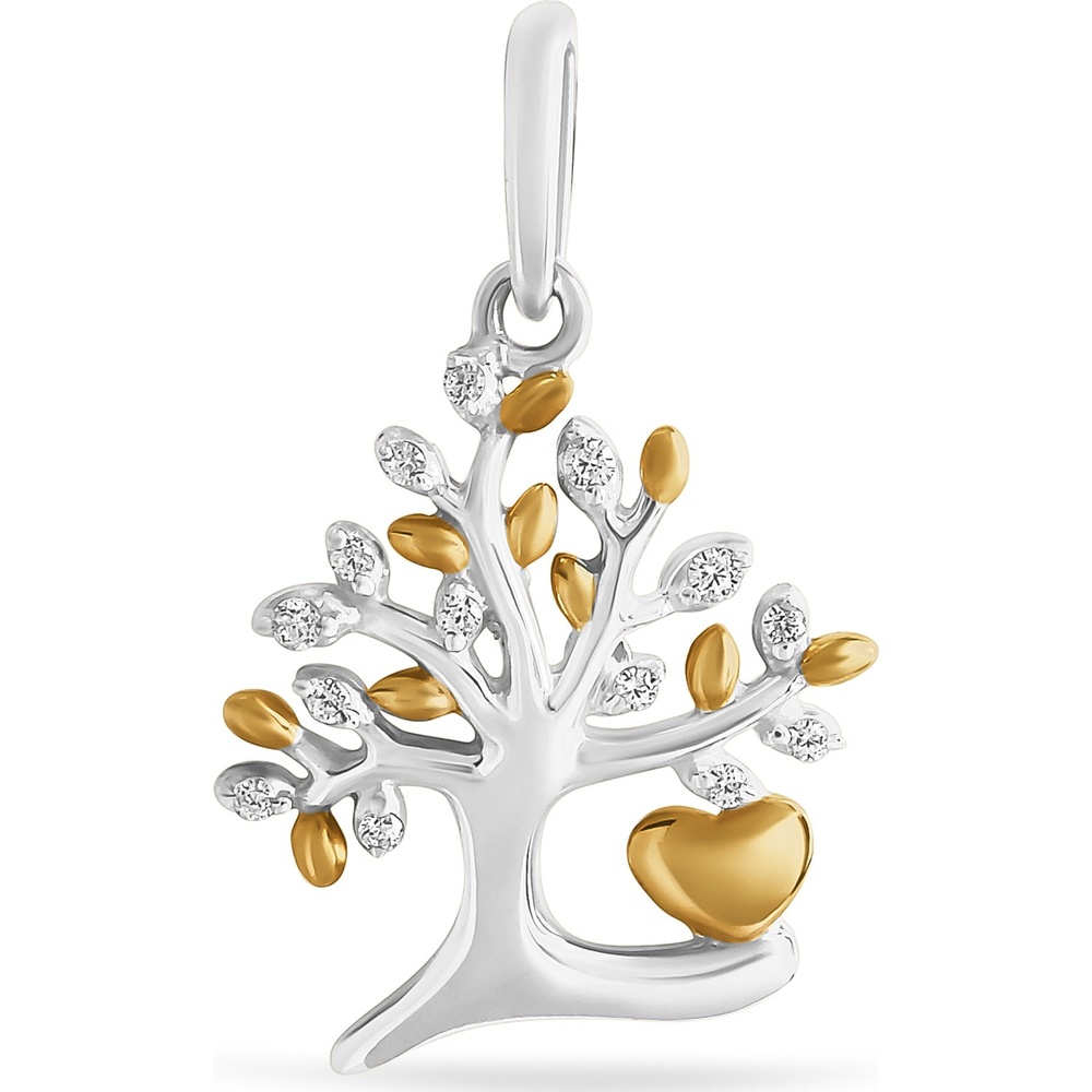 FAVS Pendentif 925 Argent, 925 Argent Pendentif