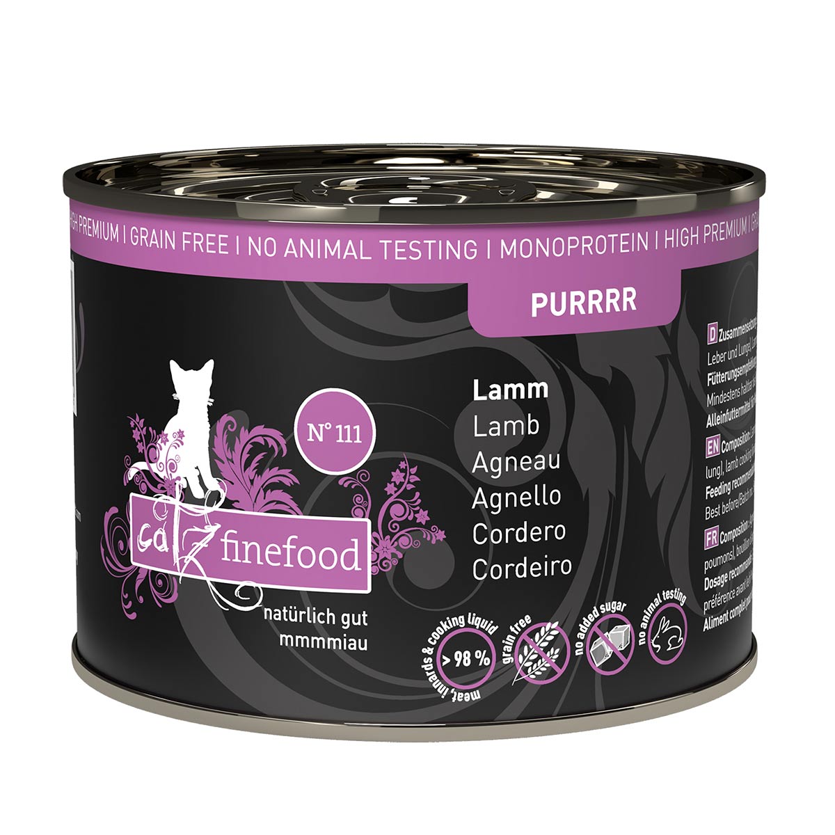 catz finefood Purrrr No.111 Lamm günstig kaufen bei ZooRoyal