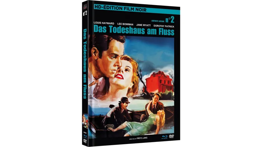 Das Todeshaus am Fluss - Kinofassung - Limited Mediabook mit Blu-ray+DVD+Booklet, auf 500 Stück limitiert