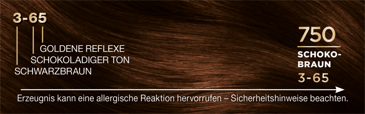 Haarfarbe 750 Schokobraun, 1 St
