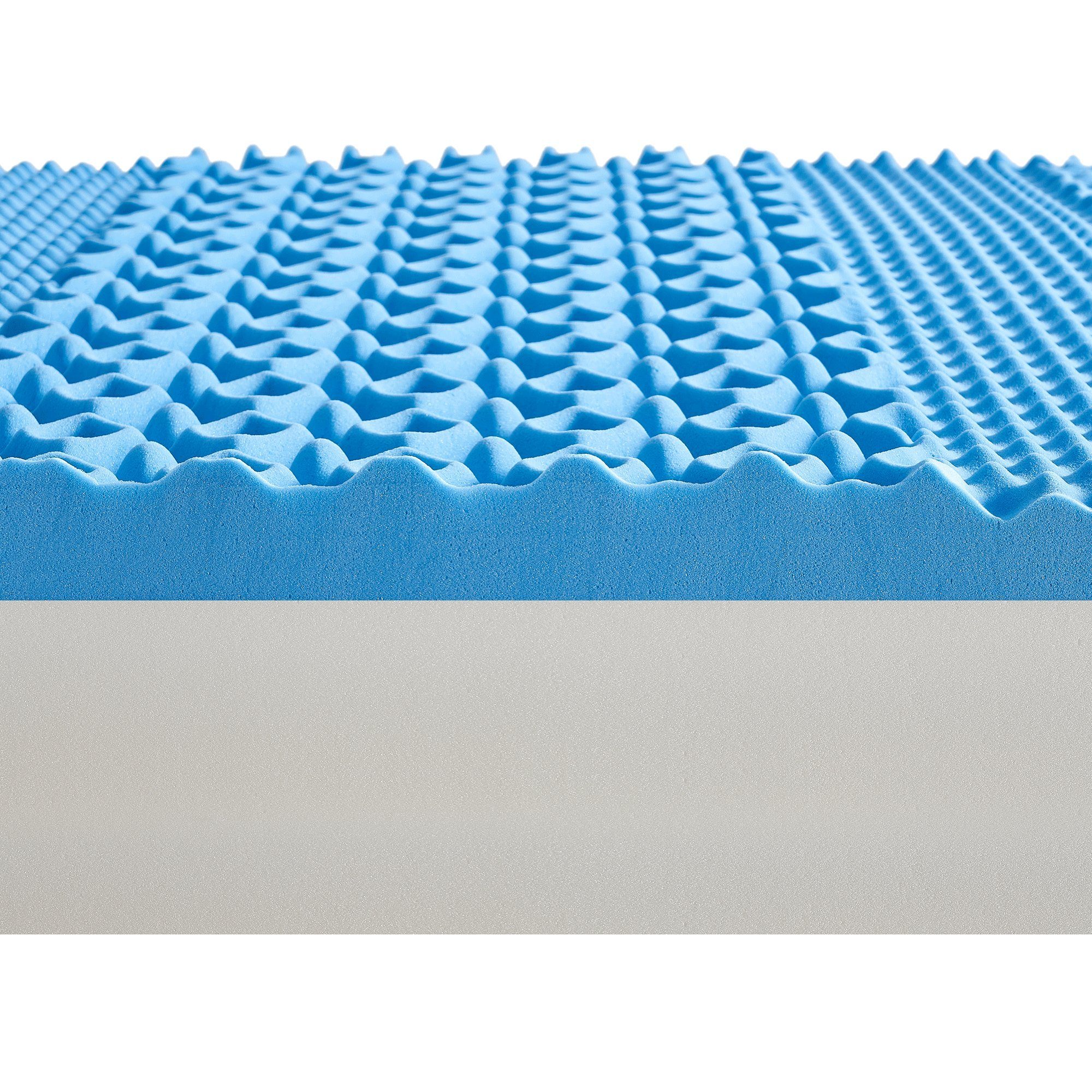 Kaltschaummatratze Arensberger Kaltschaum Gel Matratze RELAXX, 25cm Höhe, Arensberger, 25 cm hoch, (90 x 200cm), 7 Zonen; 25cm Höhe; H2/H3 Härtegrad - Wendbar, 3D Memory Foam