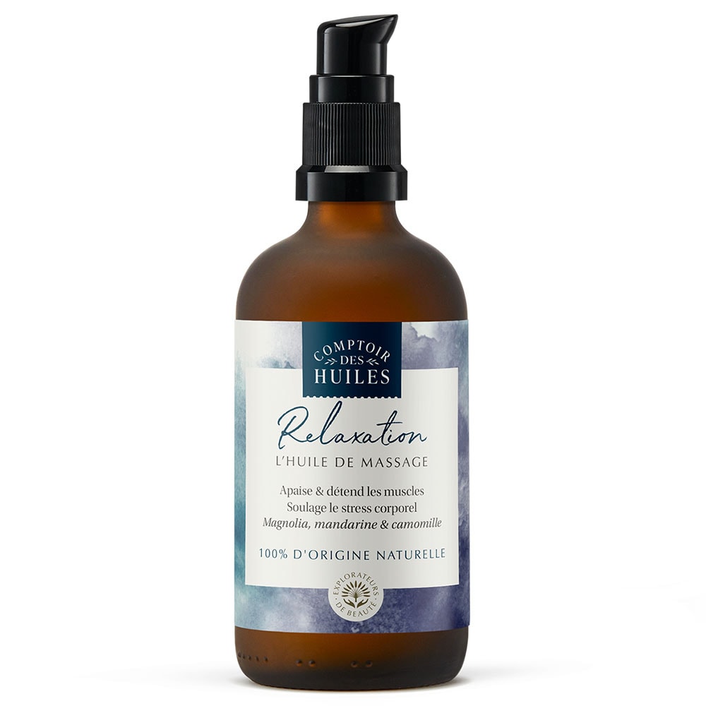 comptoir des huiles Huile de massage bio 