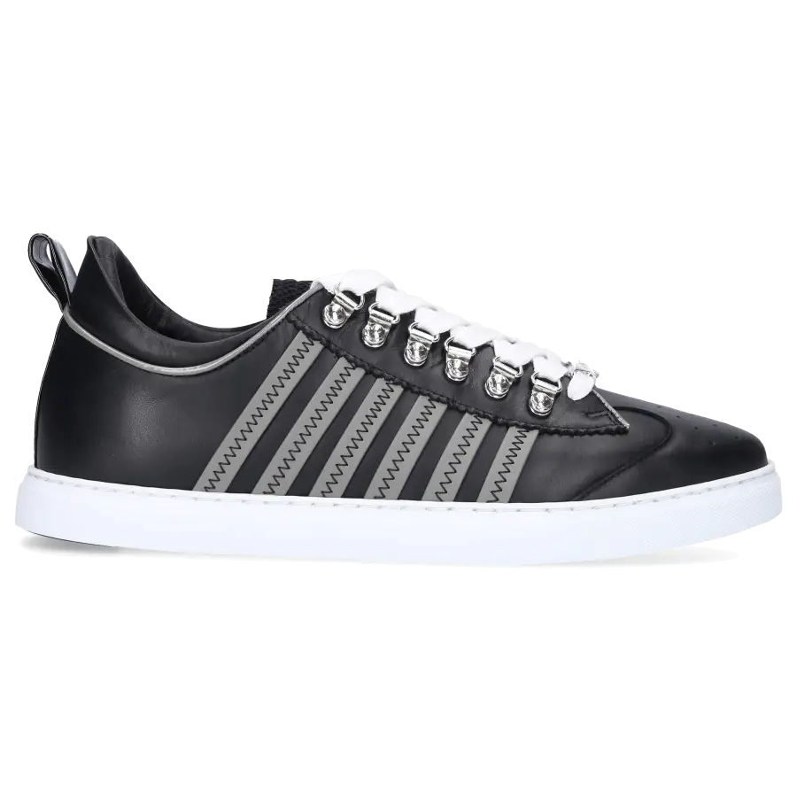 Dsquared2 - Sneaker low 251 Kalbsleder - schwarz