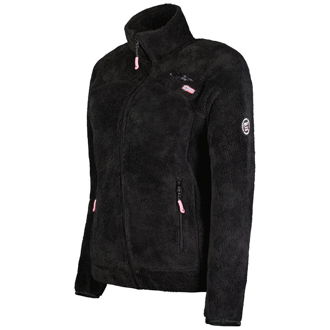 Geographical Norway Fleecejacke Damen Outdoor Jacke brupalenco (1-St) mit Stehkragen