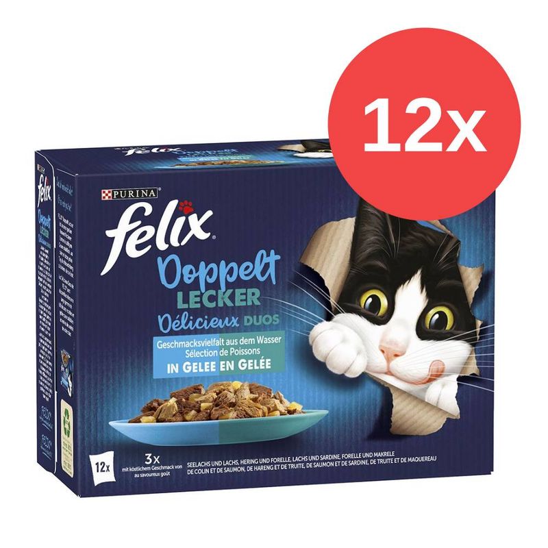 Felix Doppelt lecker - So gut wie es aussieht 12 x 85 g | bitiba