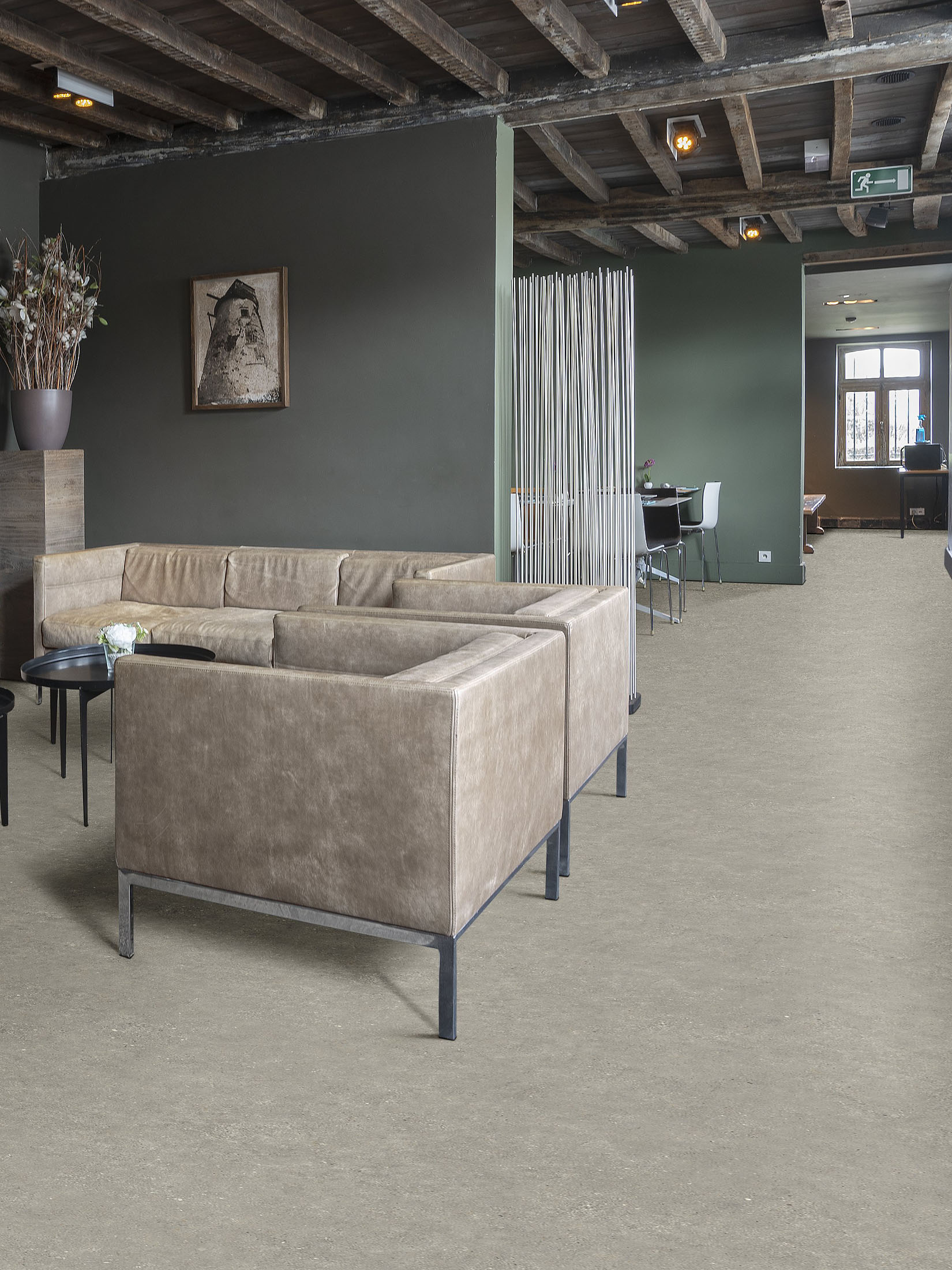 Murcia Vinyl-Rollenware, Stone Silver 199M