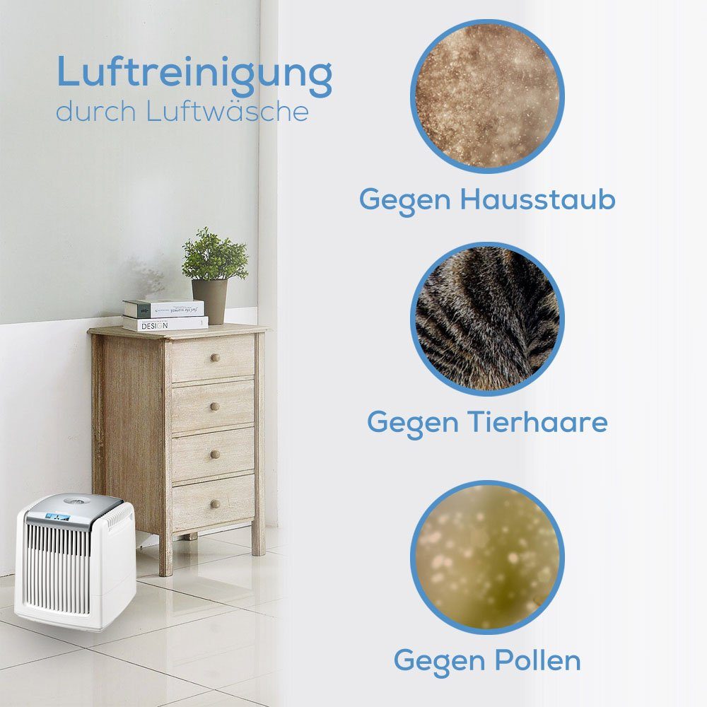 BEURER Kombigerät Luftbefeuchter und -reiniger LW 230, für 40 m² Räume, Inkl. Silber Ionen Pad