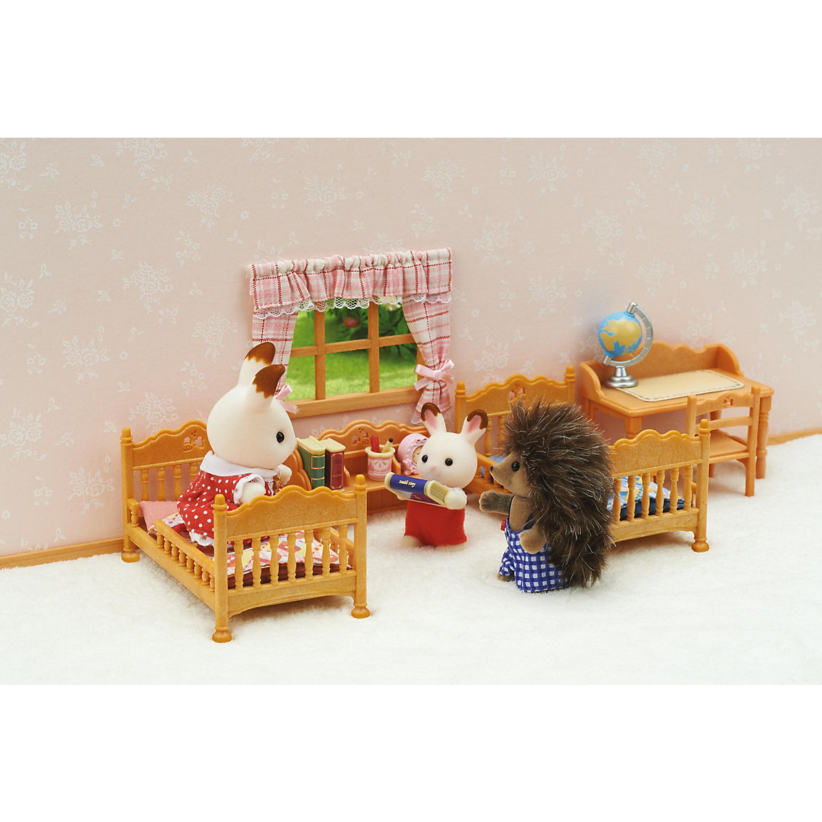 Sylvanian Families Landhaus Kinderzimmer mit Stockbett