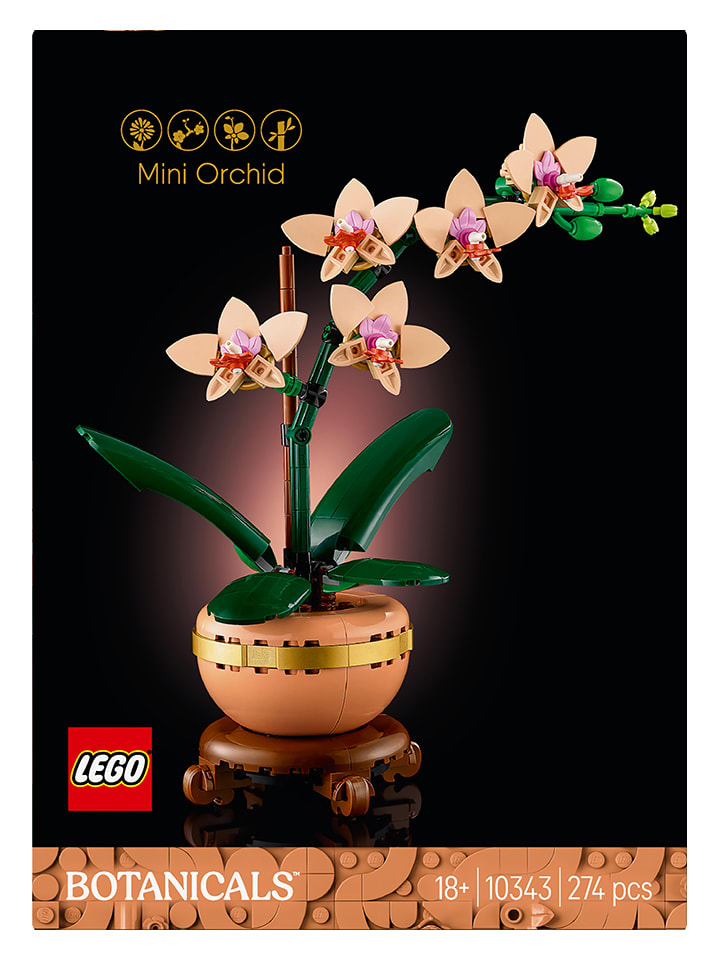 LEGO LEGO Botanicals: Mini-Orchidee - ab 18 Jahren günstig kaufen onesize