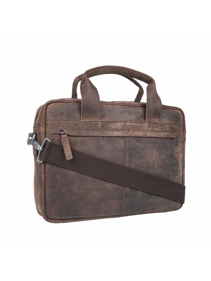 Strellson Aktentasche 'West Ham  in Dunkelbraun 40 x 29 x 10 cm' günstig kaufen onesize