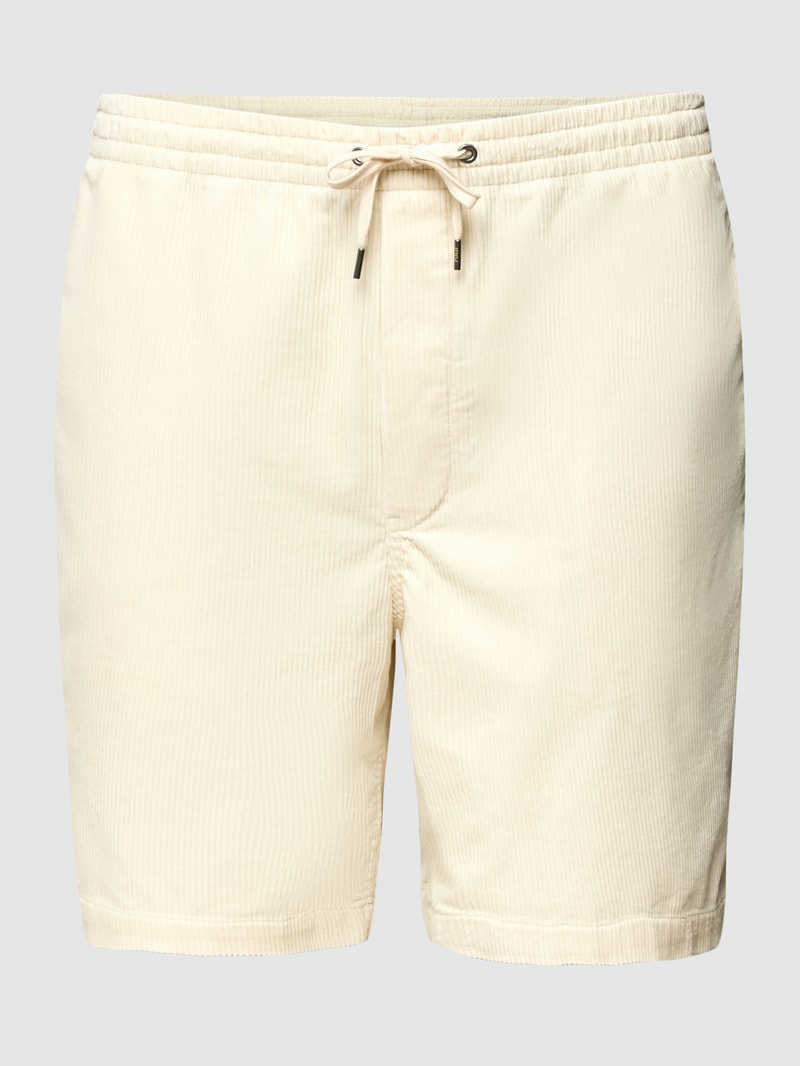 PLUS SIZE Shorts mit elastischem Bund in beige