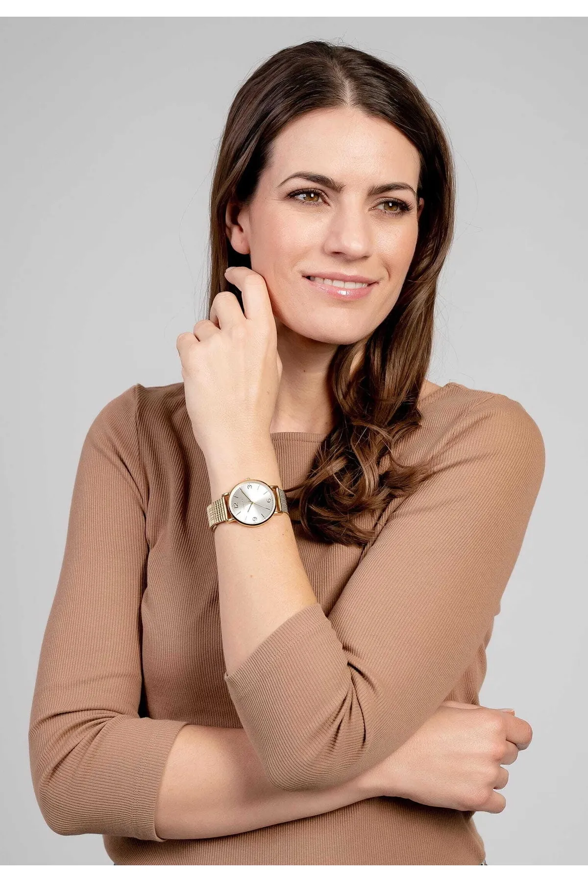 SURI FREY  Armbanduhr - Goldfarben - Silber