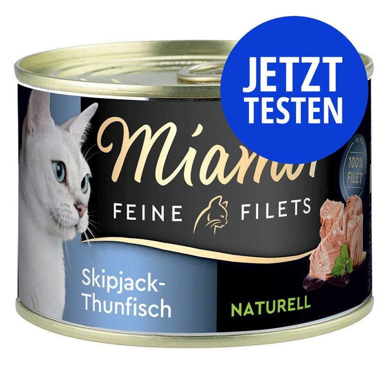 Probierpaket Miamor Feine Filets Naturelle 12 x 156 g zu TOP-Preisen