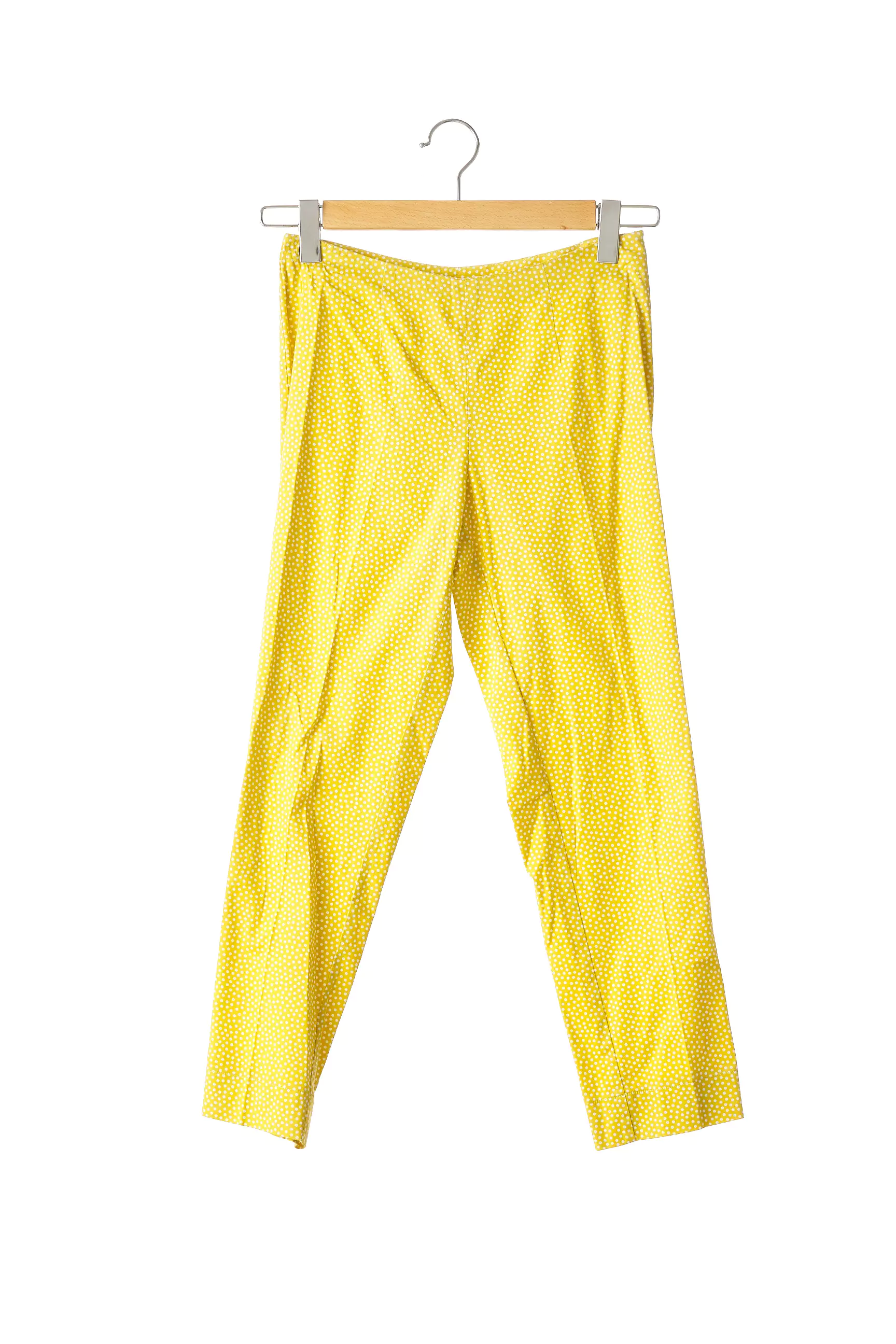 Rosso 35 Pantalons Droits Femme couleur jaune