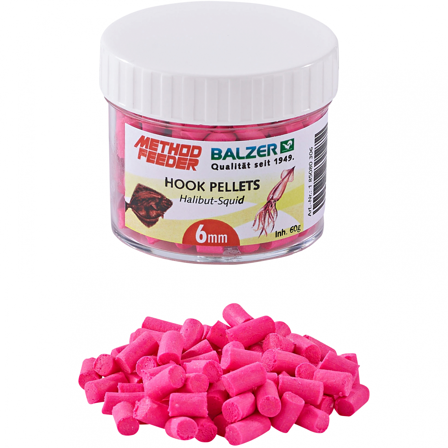 Balzer Method Feeder Pellets (Heilbutt Tintenfisch)