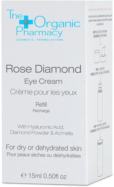 The Organic Pharmacy Rose Diamond Eye Cream REFILL Augencreme