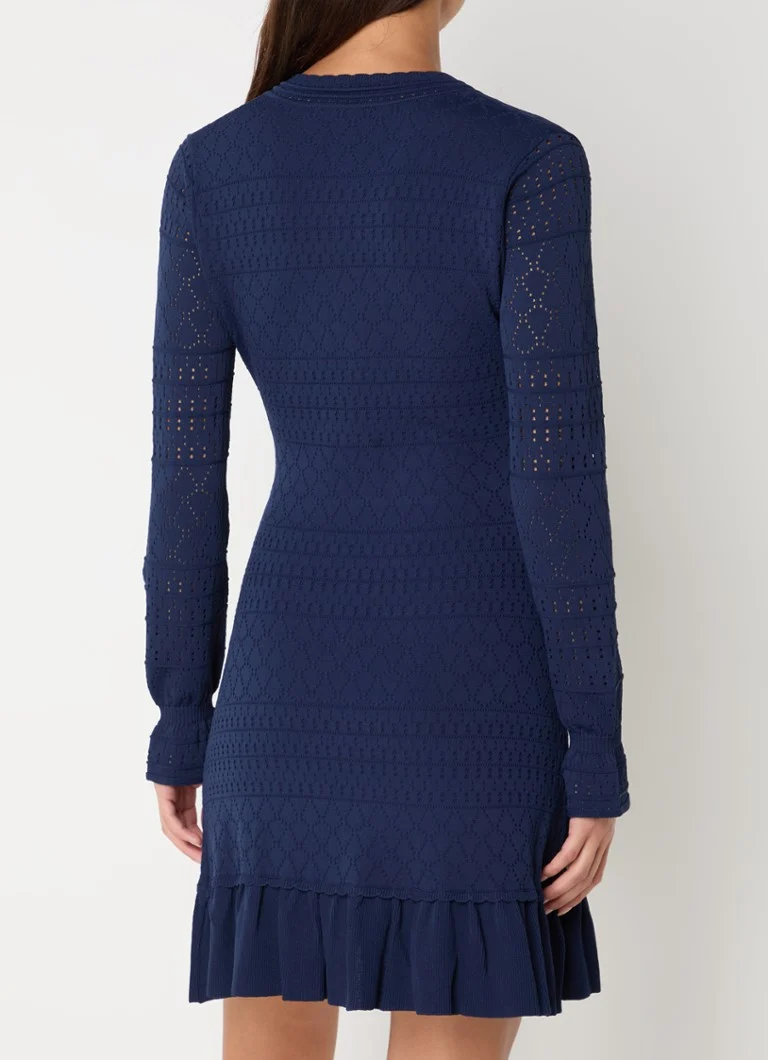 Vestido midi NIKKIE Exmore con estampado calado
