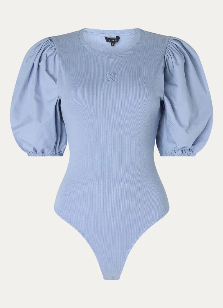 Body NIKKIE Dax con maniche a sbuffo e logo