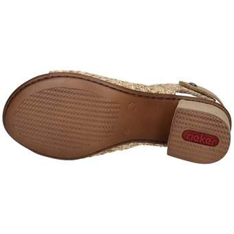 Rieker Schaftsandale in beige
