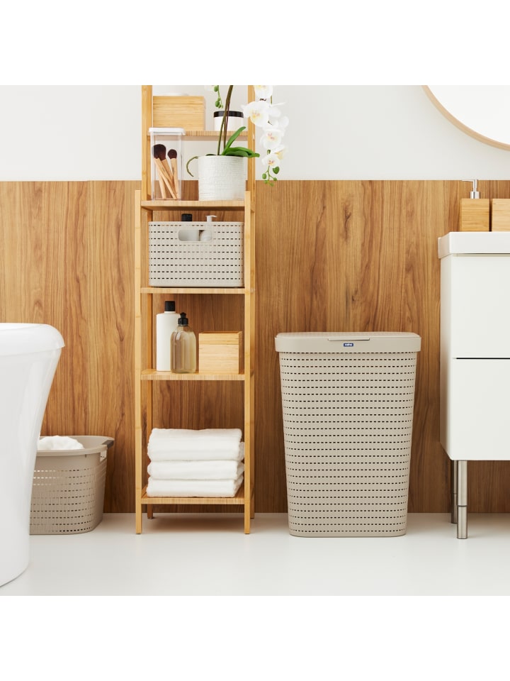 Rotho Country Wäschesammler 55l in Cappuccino günstig kaufen onesize