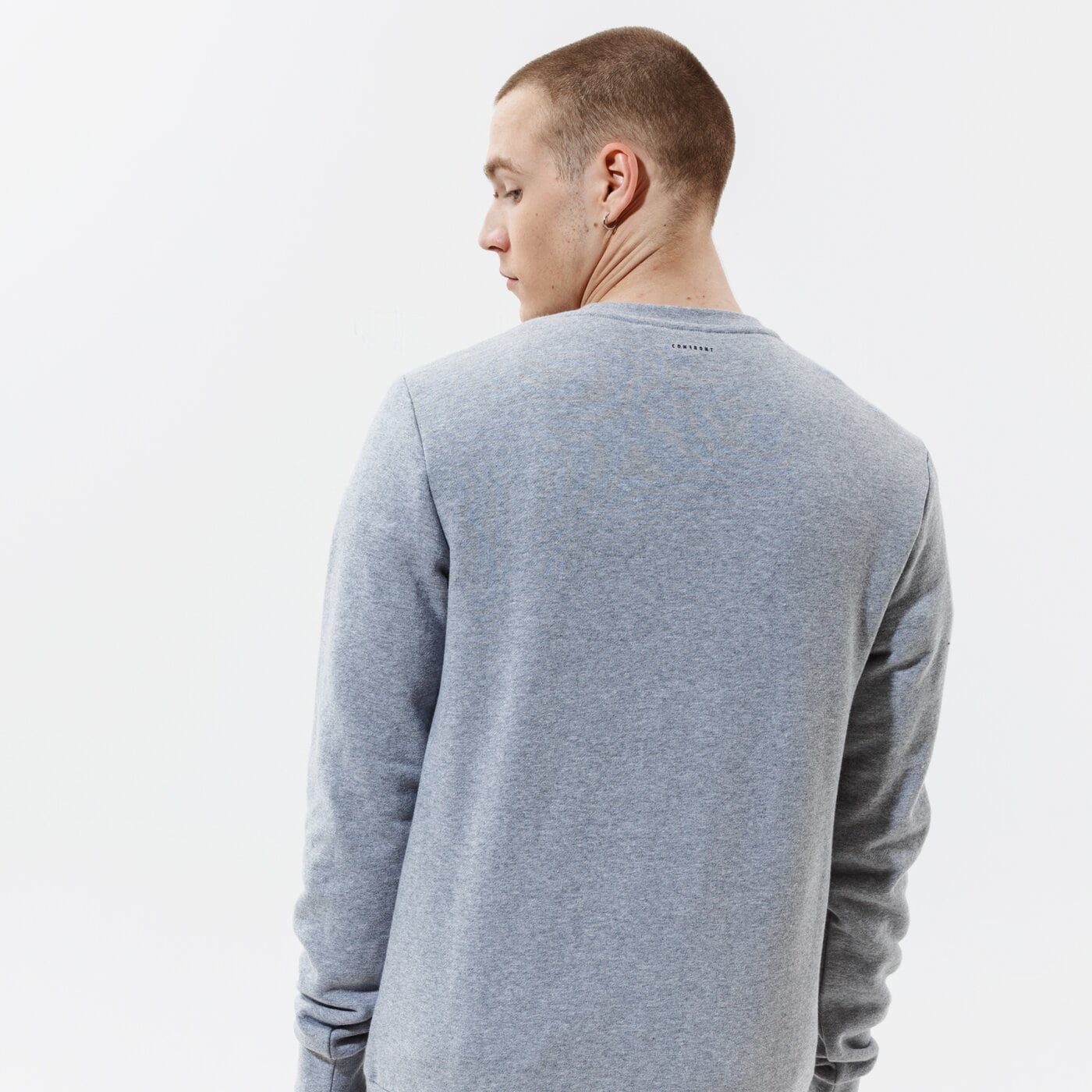 CONFRONT SWEATSHIRT SMALL LOGO CREW GREY Grau