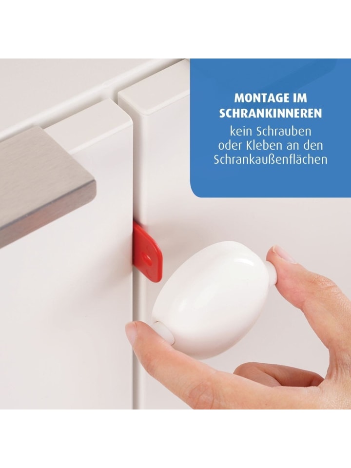 Reer Schrankschloss für Doppeltüren weiß in Weiß ab 6 Monate günstig kaufen onesize
