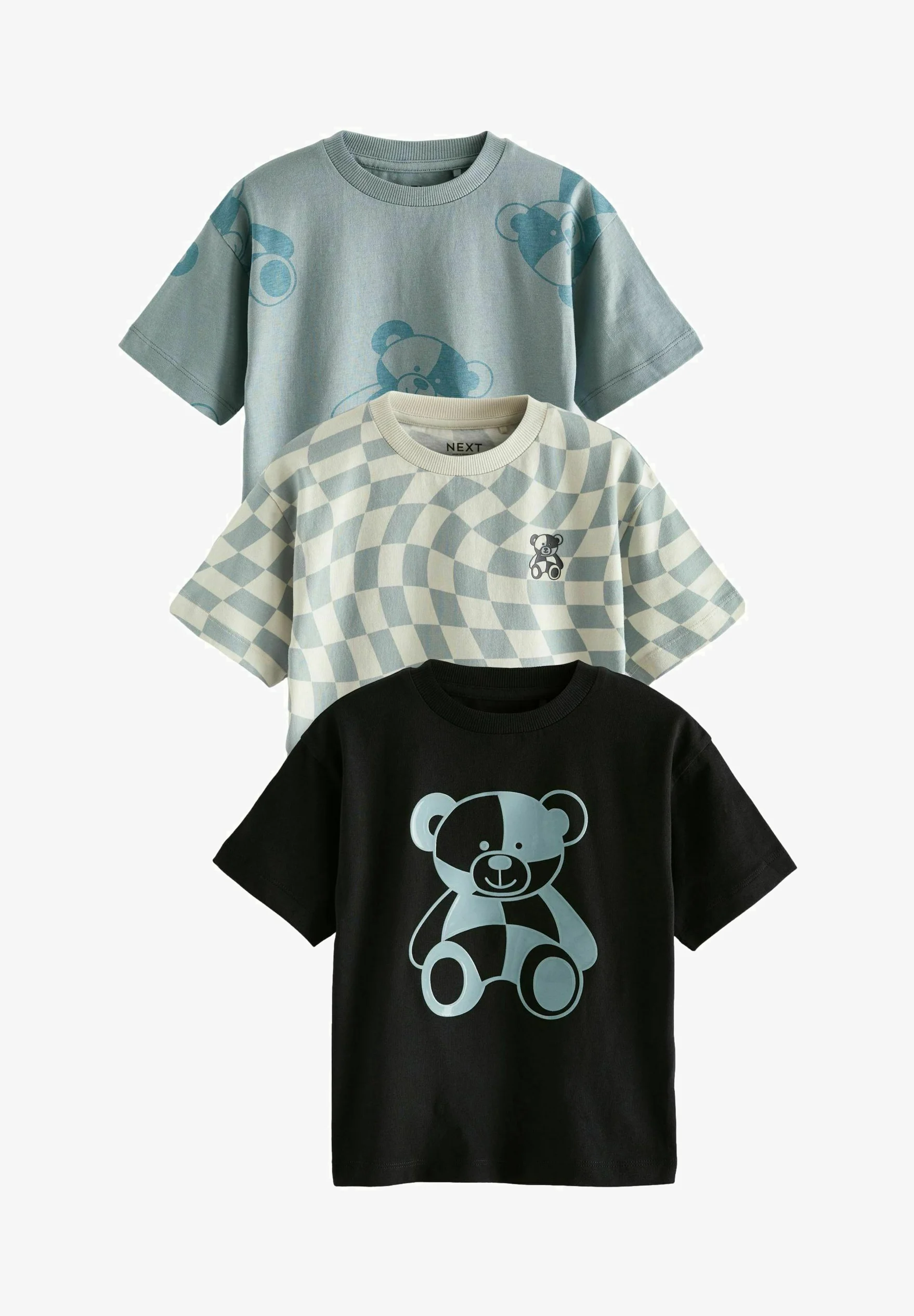 Siguiente PAQUETE DE 3 PERSONAJES DE MANGA CORTA - Camiseta con estampado