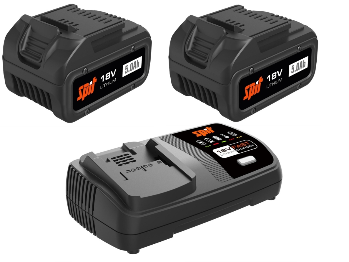 Akcesoria Spit 054548 Zestaw energetyczny 18 V 5,0 Ah