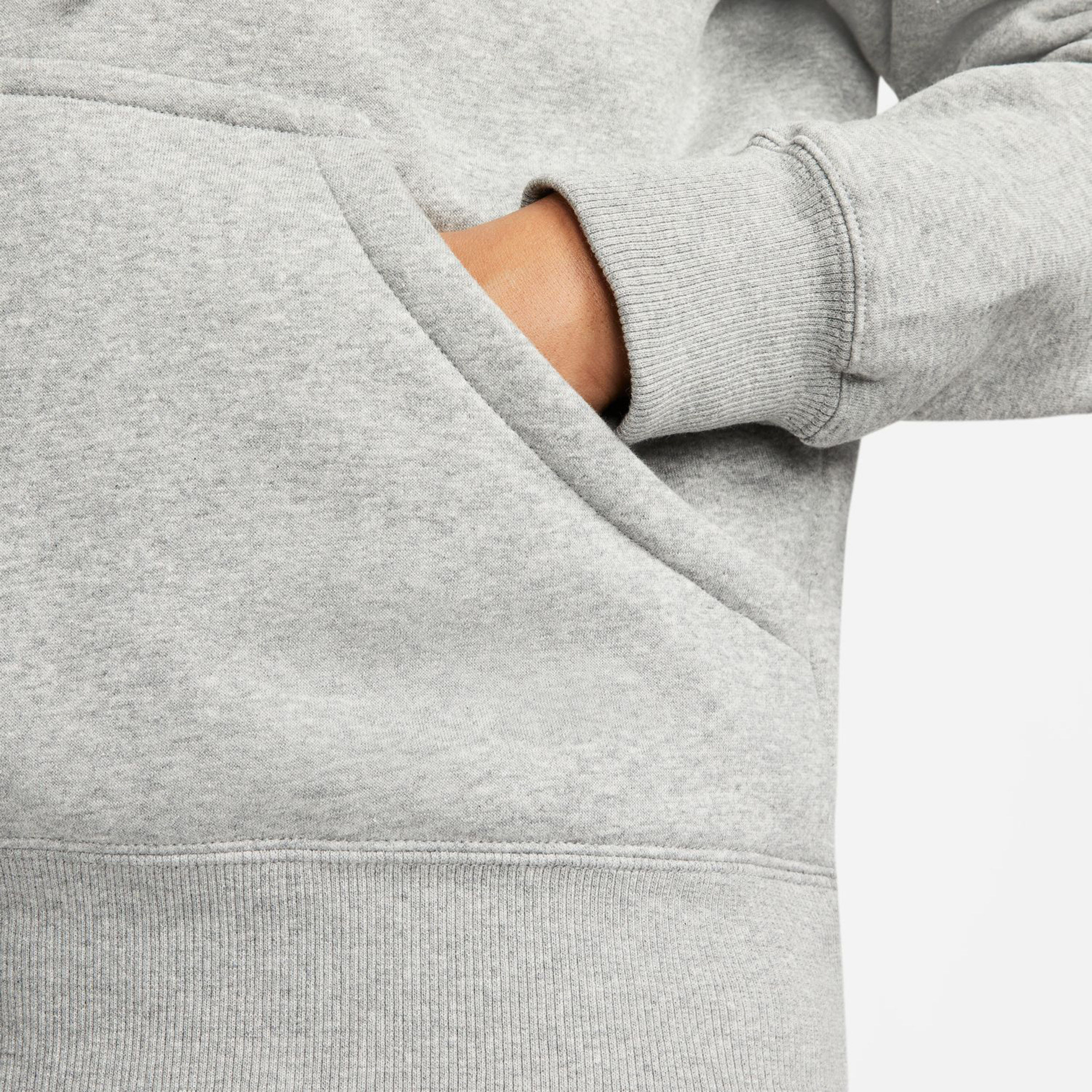 PHNX Fleece Standard Hoody Damen - Hellgrau