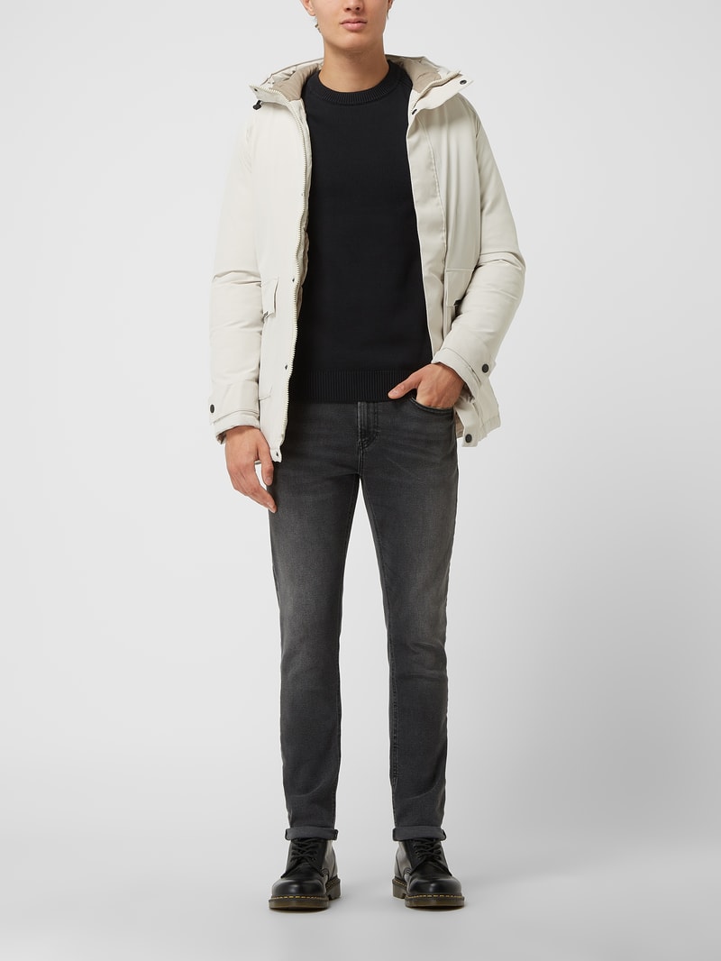 Parka mit Wattierung Modell 'Etiko' in offwhite