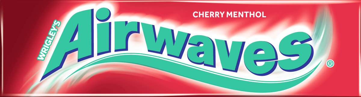 Kaugummi Cherry Menthol, zuckerfrei, 12 St