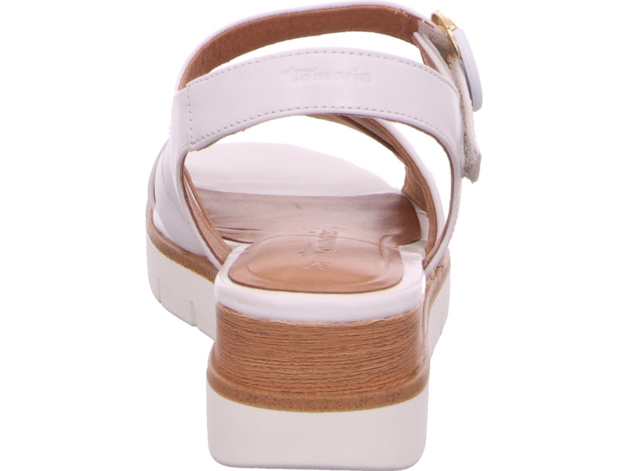 TAMARIS Klassische Sandalen weiss