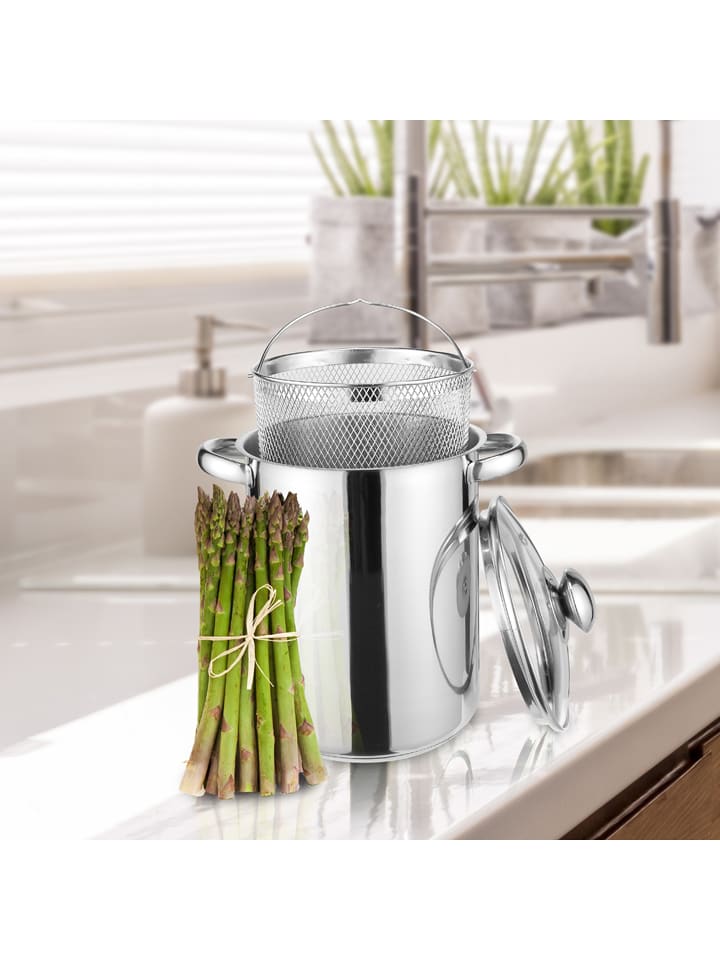 Chefware 2tlg. Edelstahl-Spargeltopf - 4 l günstig kaufen onesize
