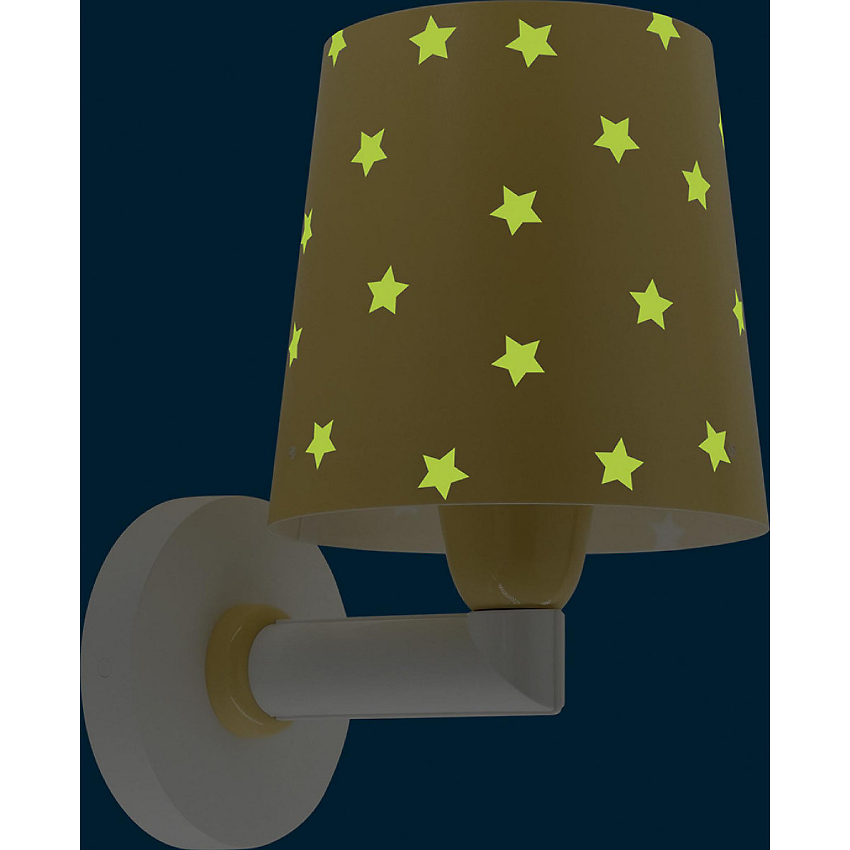 Wandleuchte Star Light, yellow