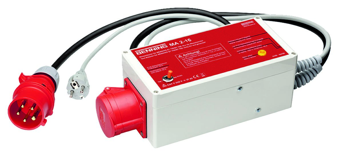 Benning 044160 Merilni adapter MA 2-16 CEE 5-pinski (aktivni/pasivni) ST 755+/760+