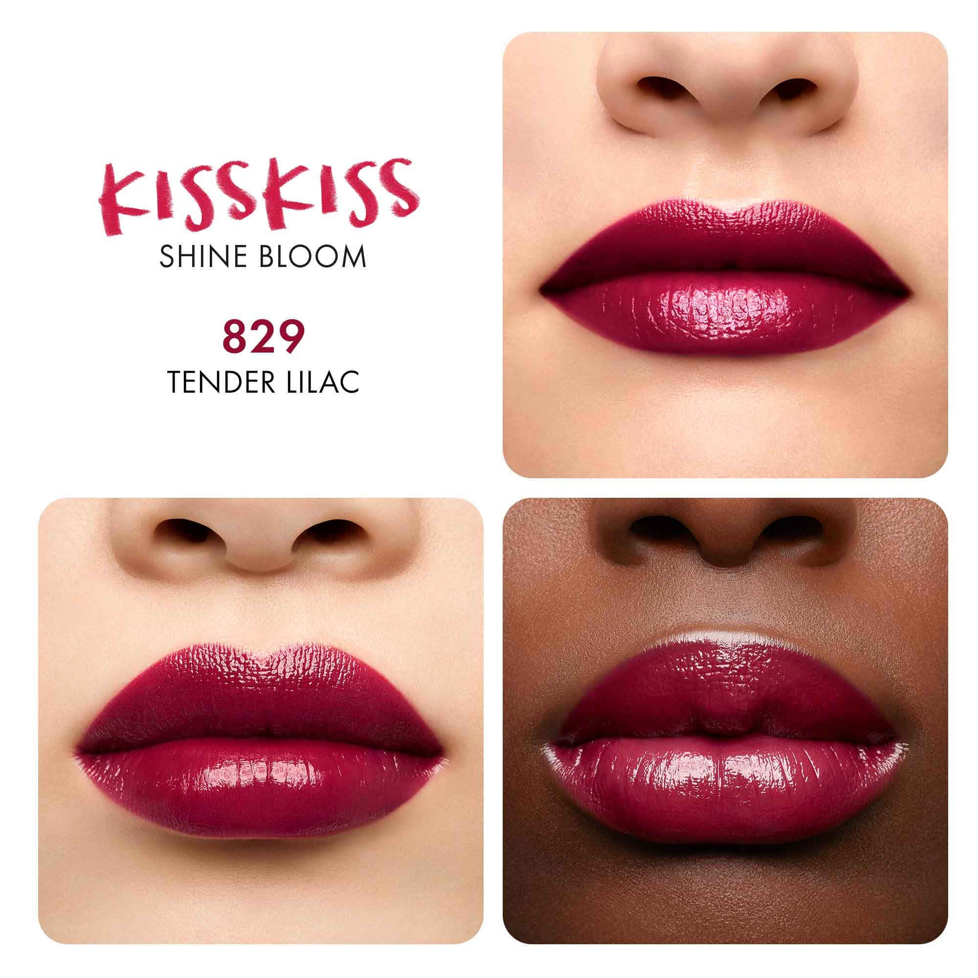 Labbra KissKiss Shine Bloom - Rossetto brillante, Rossetto