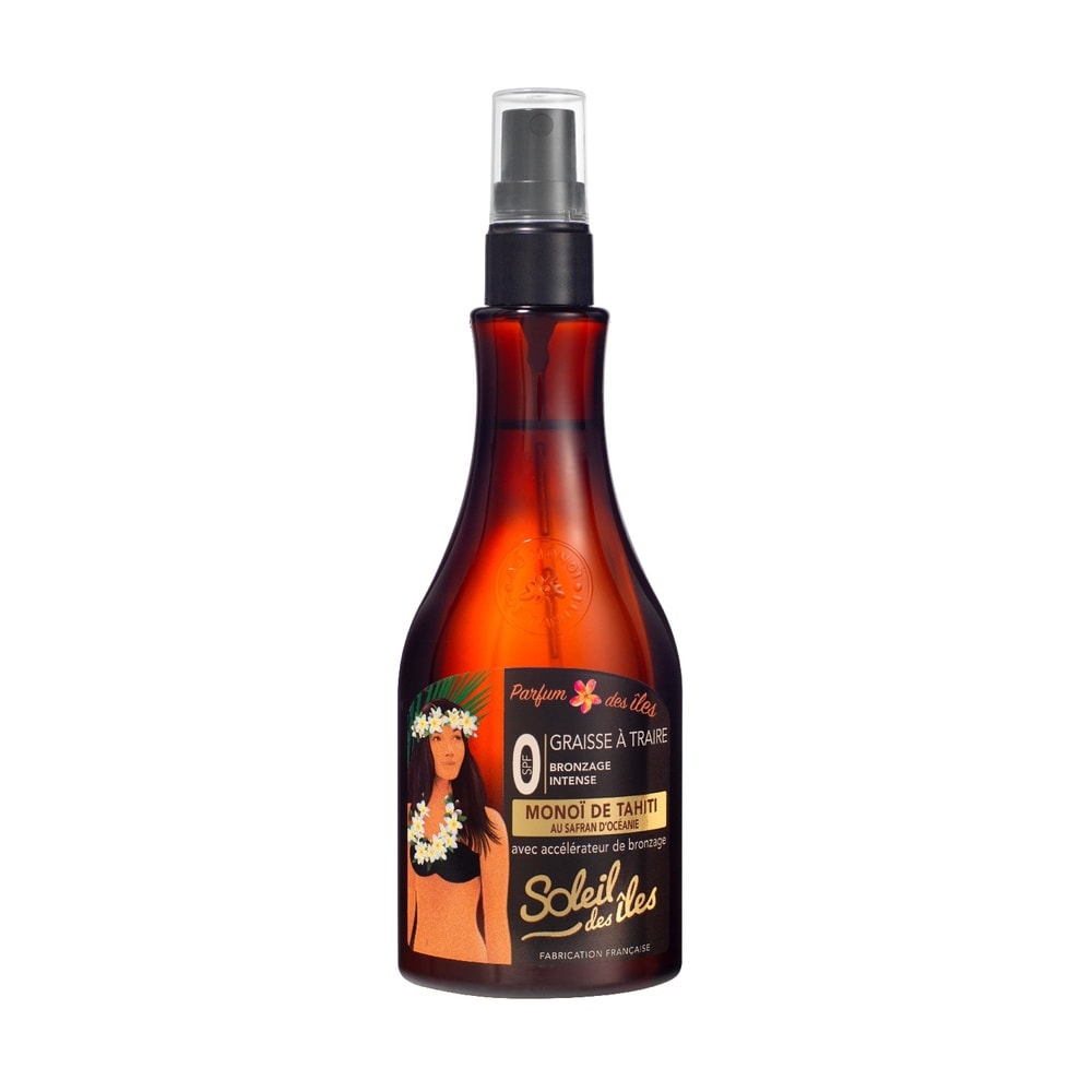 soleil des îles Graisse à traire BRONZAGE INTENSE SPF0 parfum des îles PRODUIT SOLAIRE