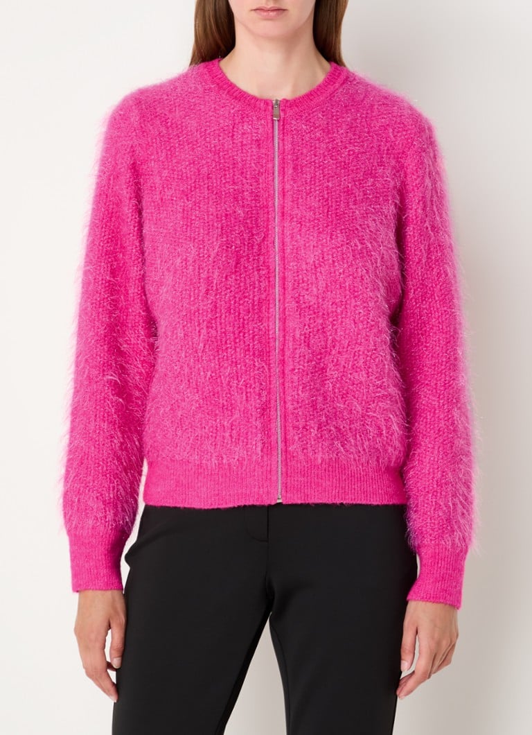 Cardigan gros Claudia Sträter din amestec de lână și lurex.