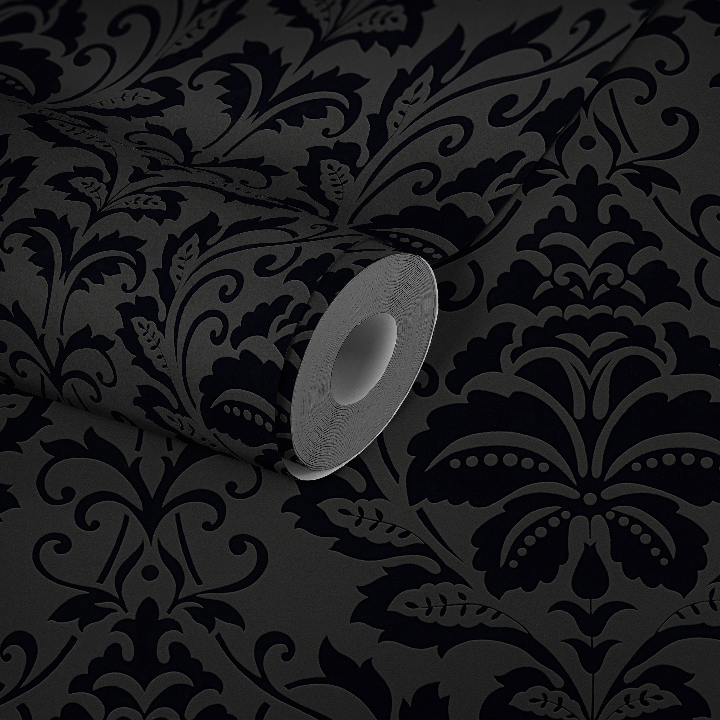 living walls Vliestapete Black & White, Barock, Ornament Tapete Barock