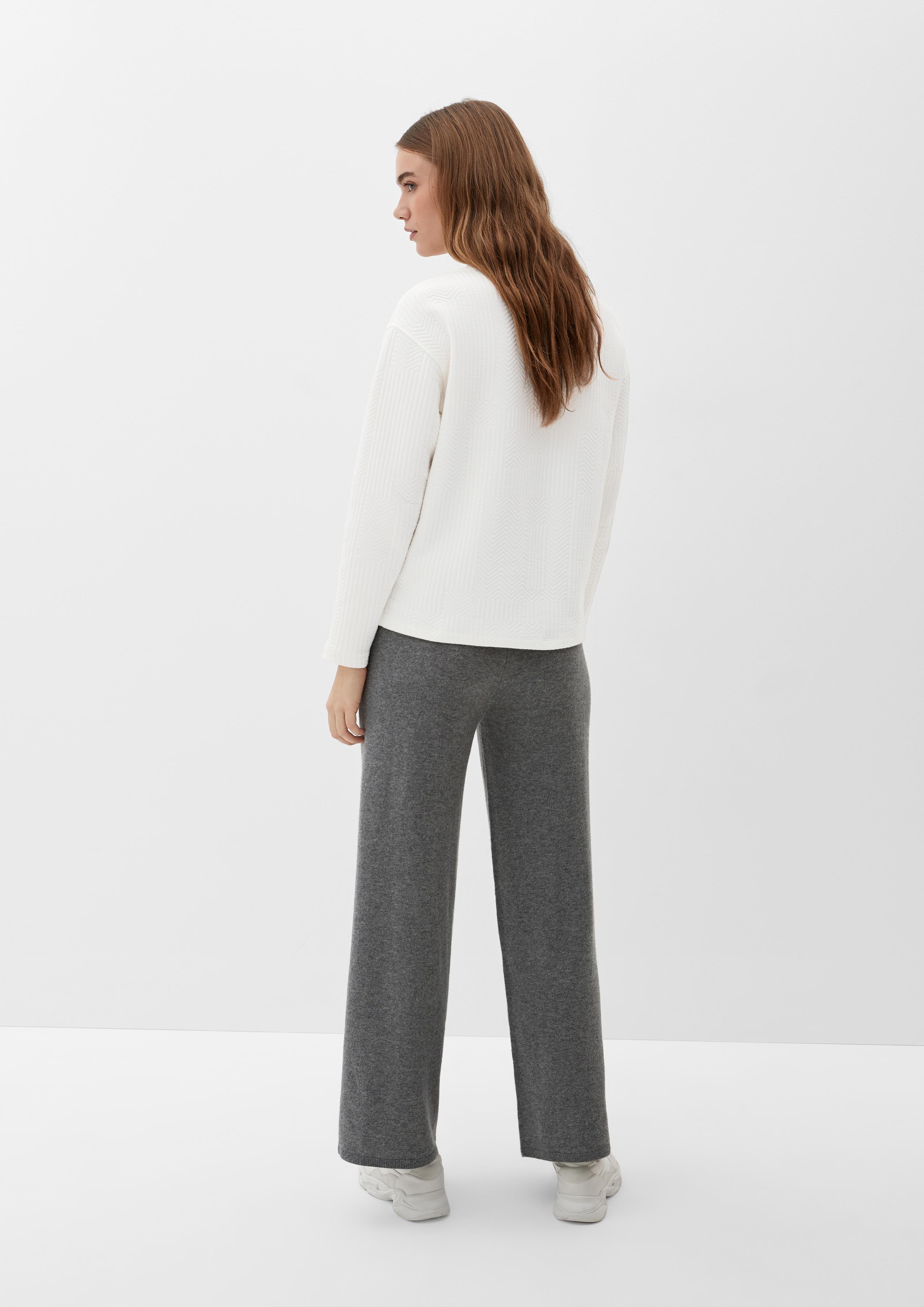 Sweatshirt mit Strukturmuster  2126270-0210