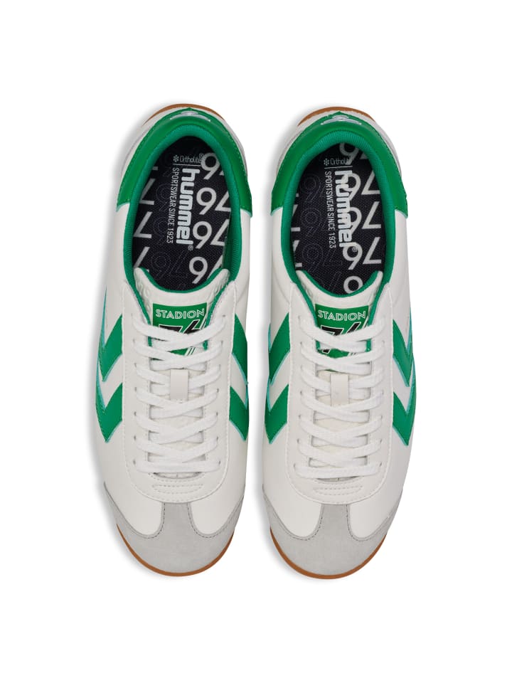 Hummel Hummel Schnürsenkel Sneaker Stadion Erwachsene in WHITE/GREEN günstig kaufen