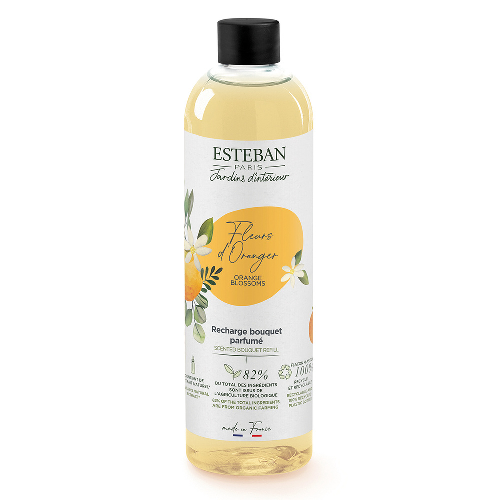 esteban Fleurs d'oranger Recharge bouquet parfumé 250ML