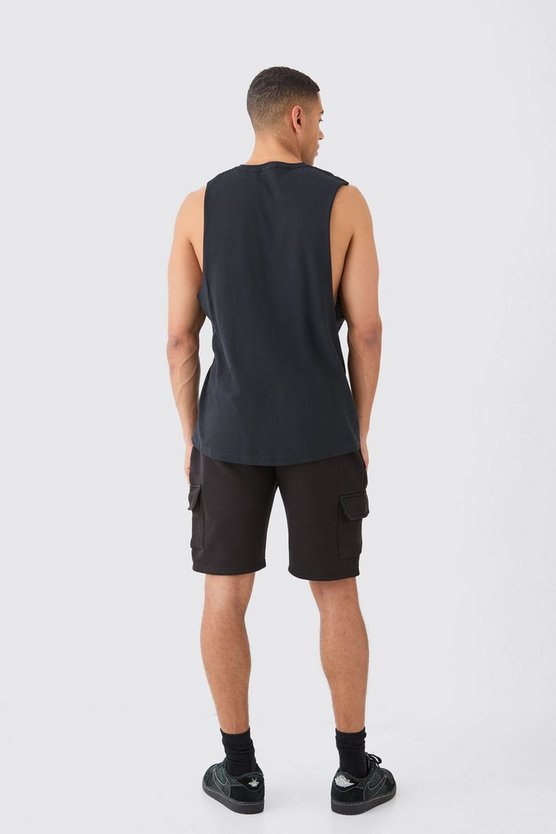 Lockere Cargo-Shorts