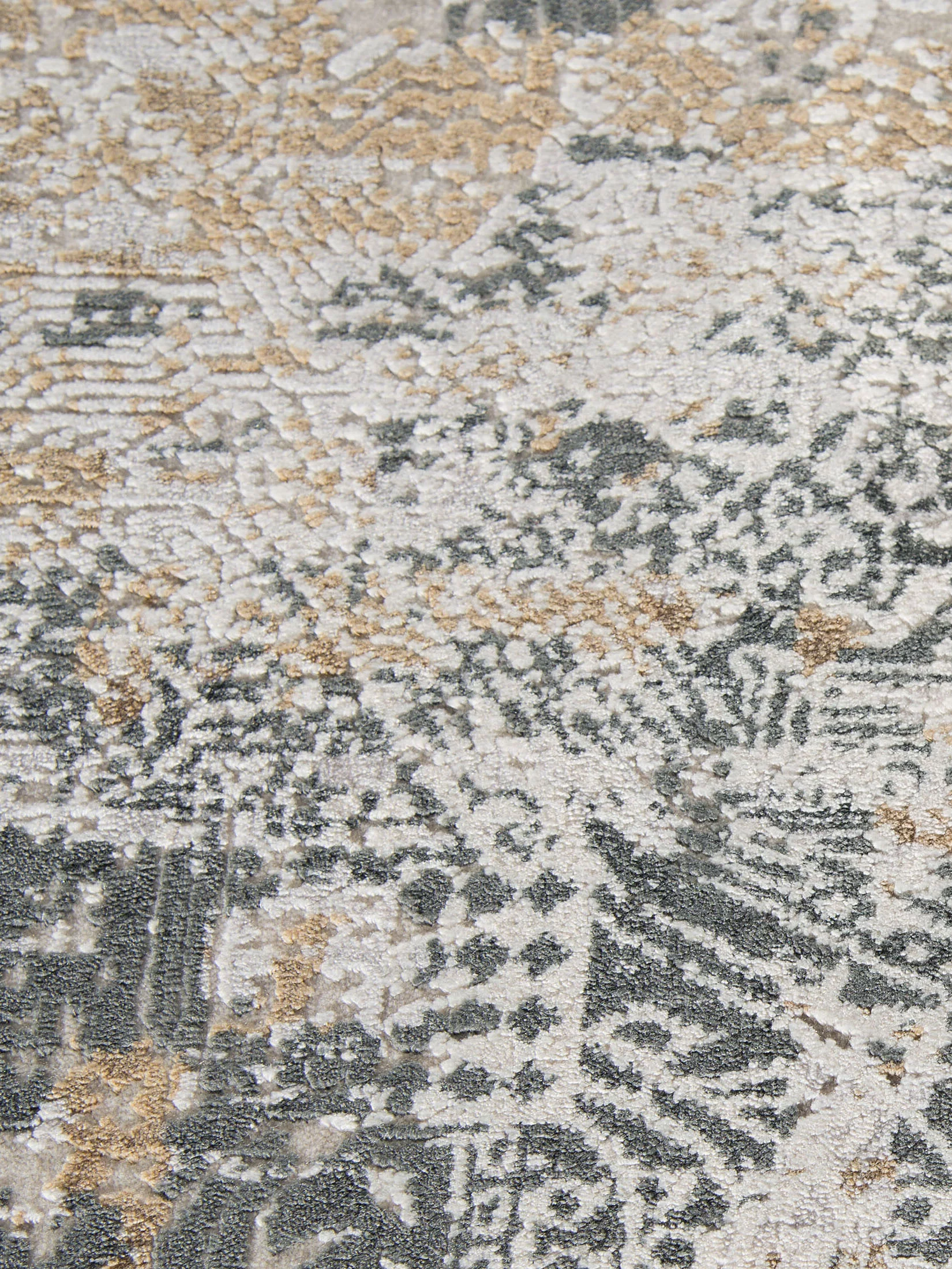 Ampelia Vintage-Teppich, Vintage Blau