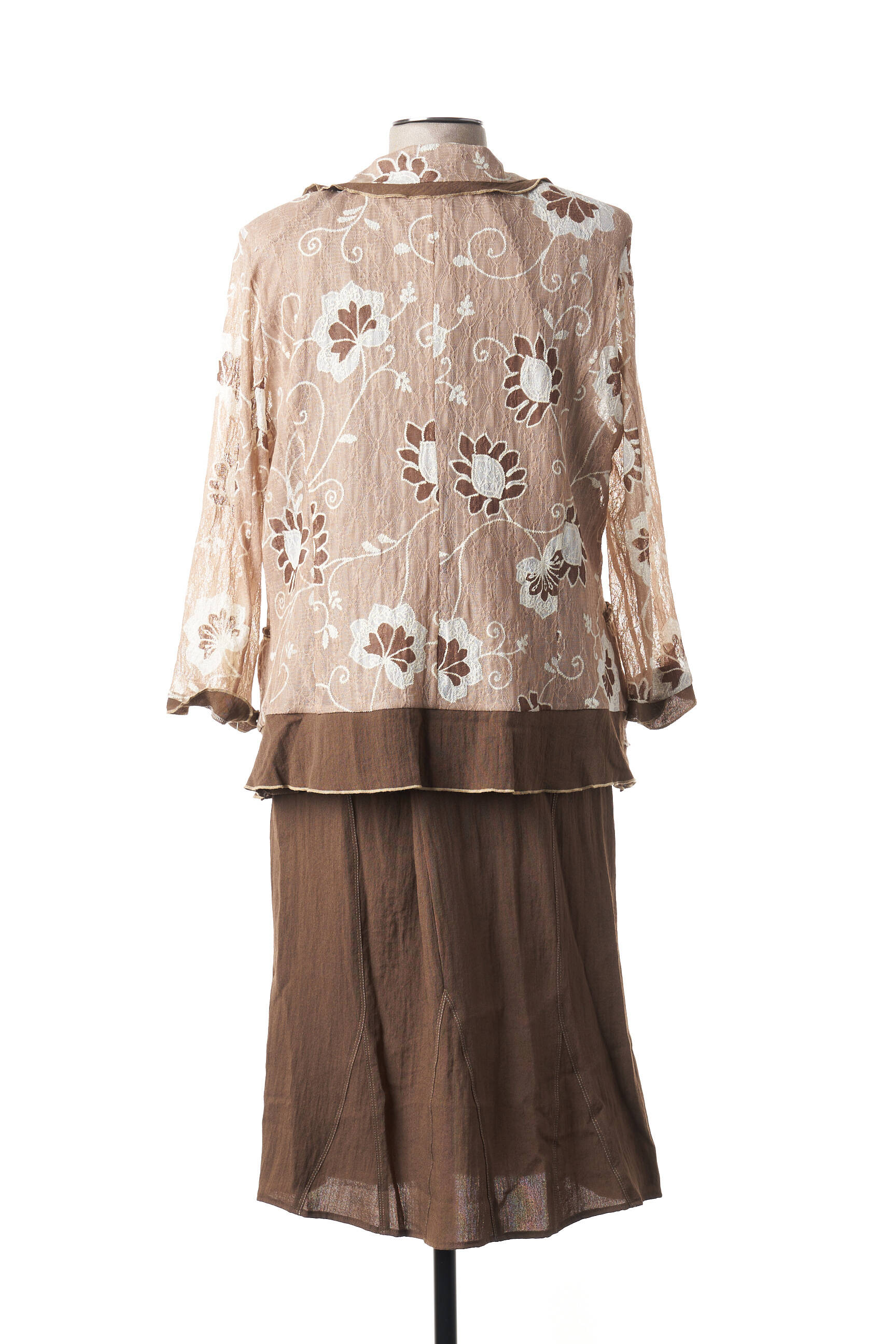France Rivoire Ensembles Jupe Femme couleur marron