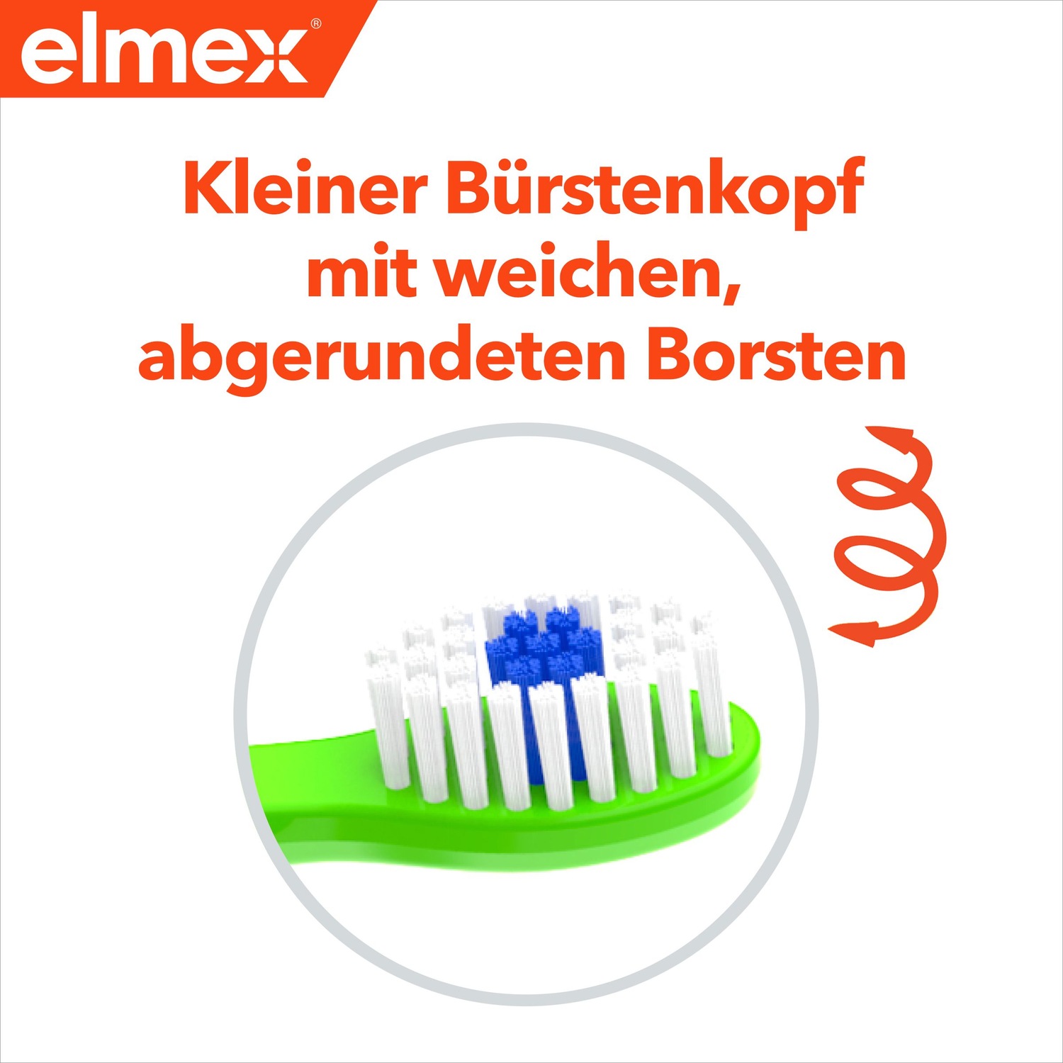 Kinder-Zahnbürste 2-6 Jahre Weich