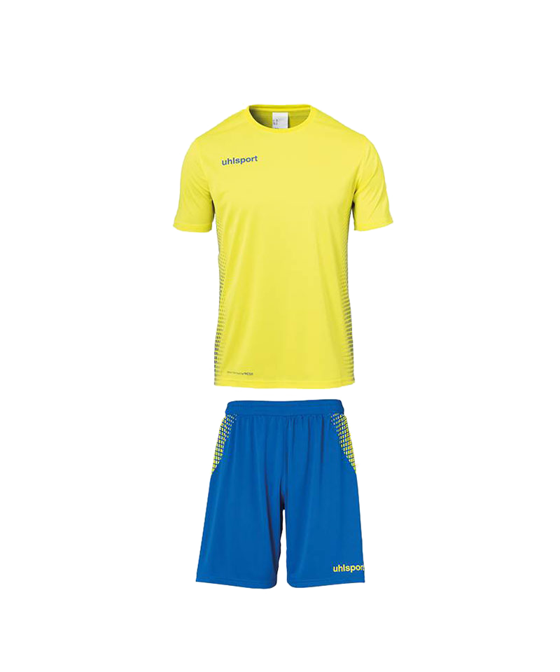 Uhlsport Score Trikotset kurzarm Gelb Blau F11