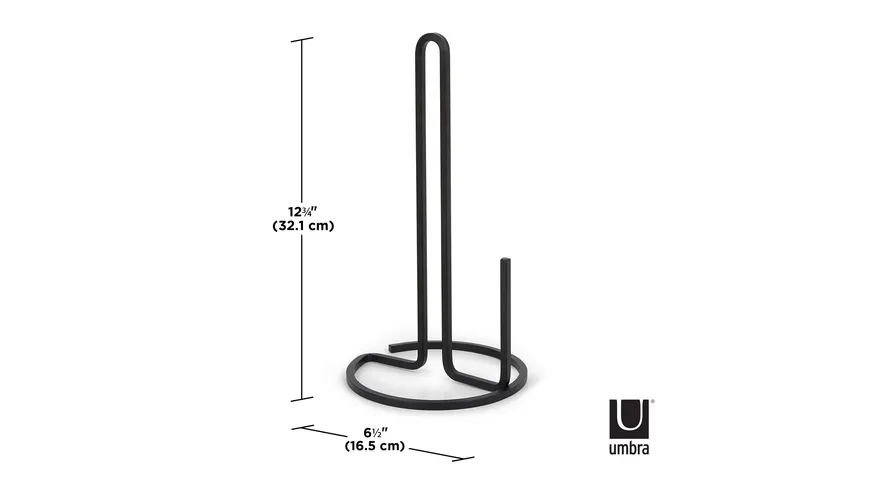 umbra Squire Küchenrollenhalter schwarz