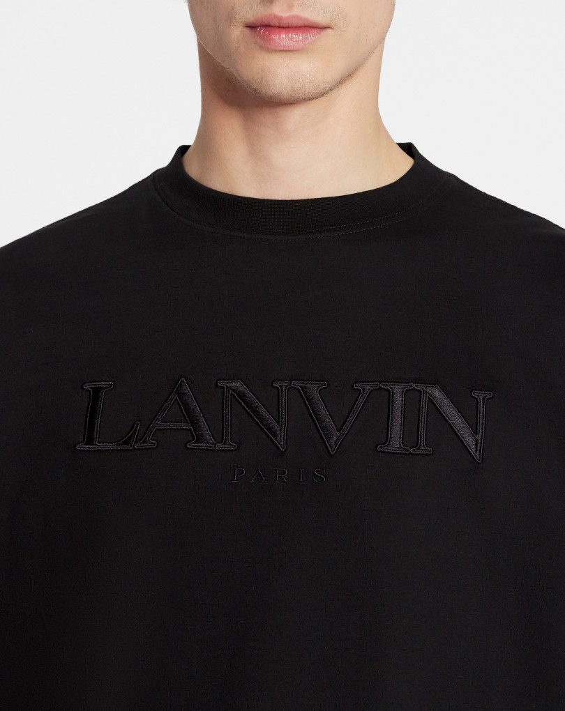 T-SHIRT OVERSIZE BRODÉ LANVIN PARIS